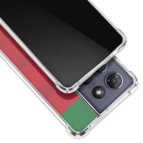 Portugal Soccer Flag Moto G Play 5G (2025) Clear Case